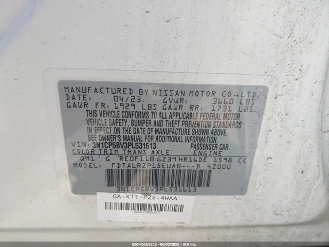 Nissan Kicks S Xtronic Cvt