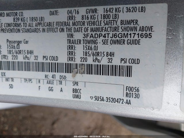 Ford Fiesta S