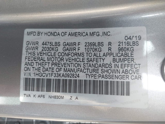 Honda Accord Sport