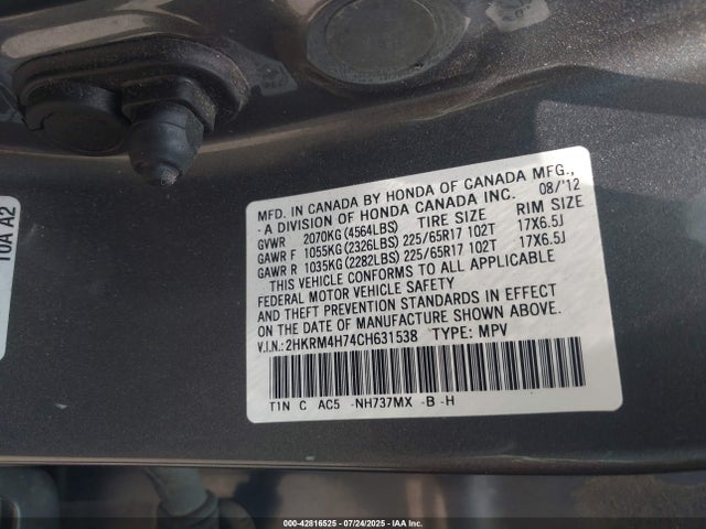 Honda CR-V Ex-l
