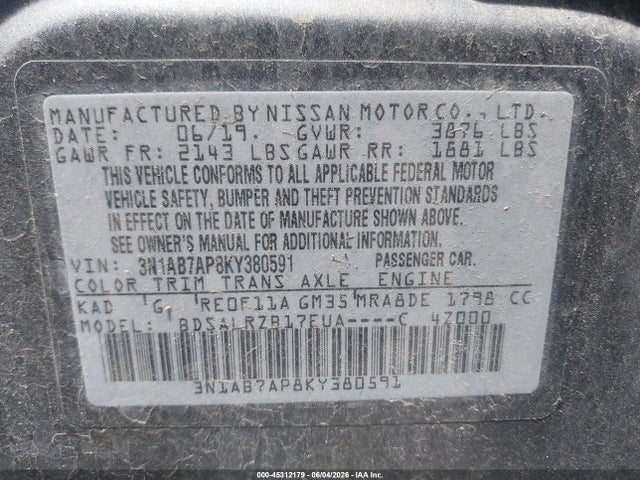 Nissan Sentra Sr