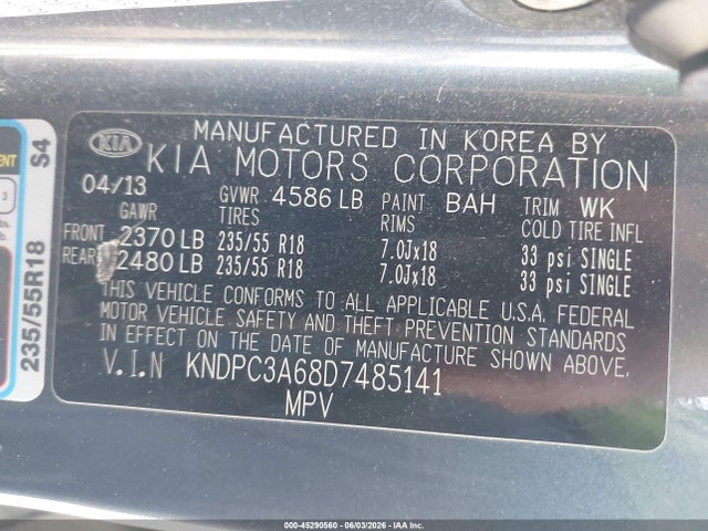Kia Sportage Sx