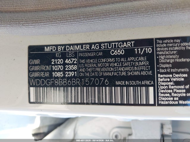 Mercedes-Benz C-Class Sport 4matic