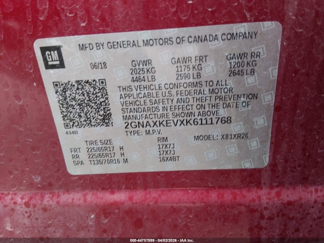 Chevrolet Equinox Lt