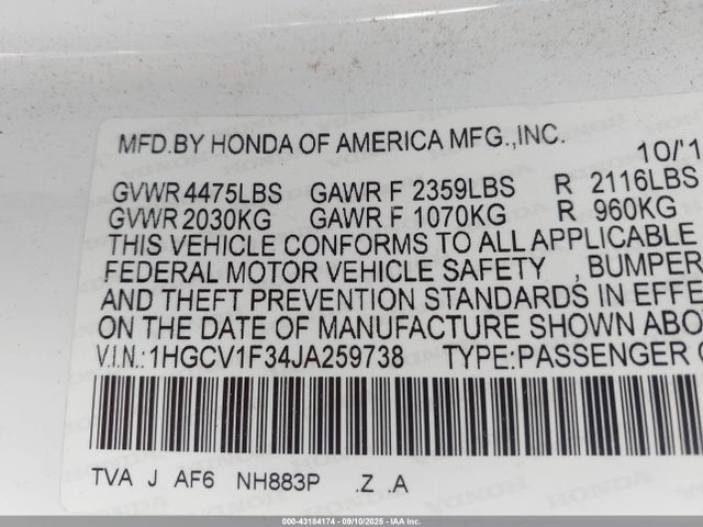Honda Accord Sport