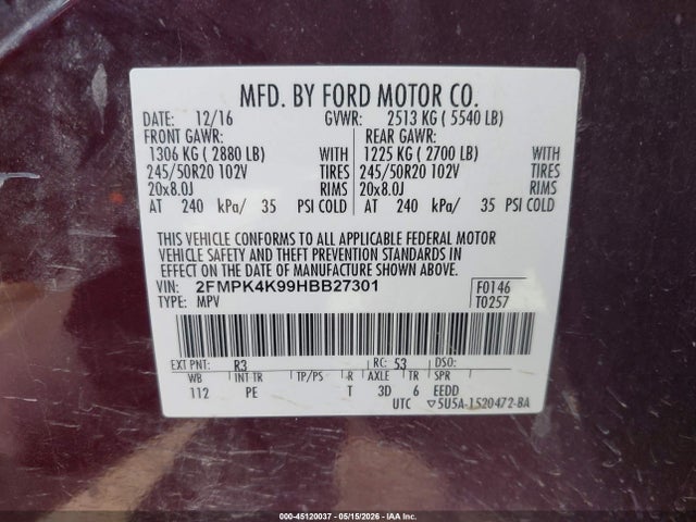 Ford Edge Titanium