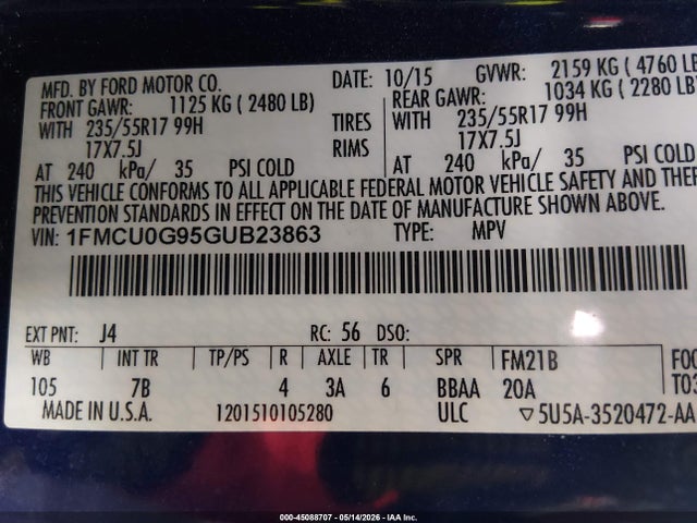 Ford Escape Se