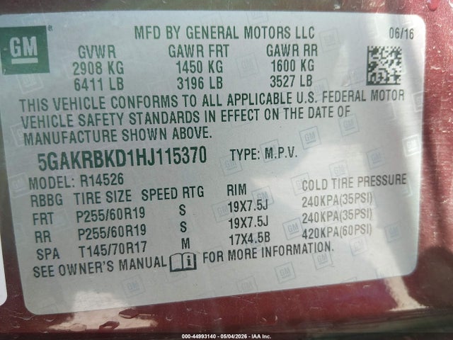 Buick Enclave Leather