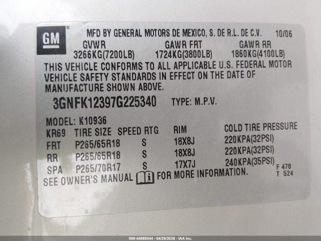 Chevrolet Avalanche 1500 Lt