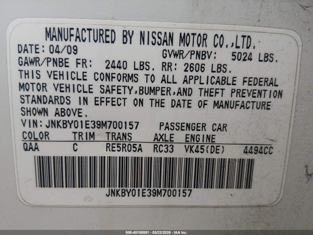 INFINITI M45