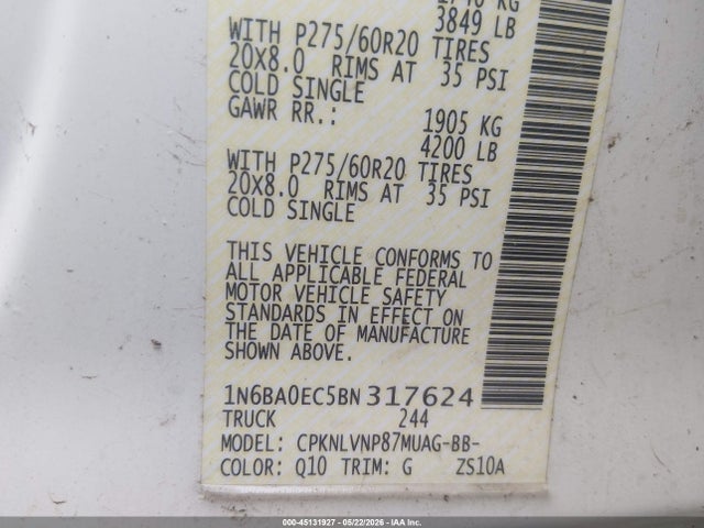 Nissan Titan Sl