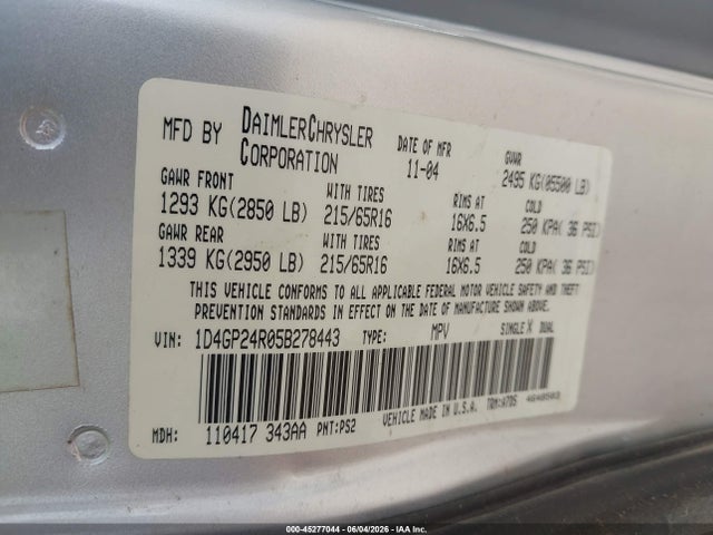Dodge Grand Caravan Se