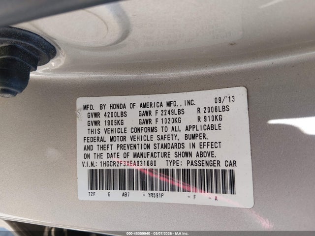 Honda Accord Lx