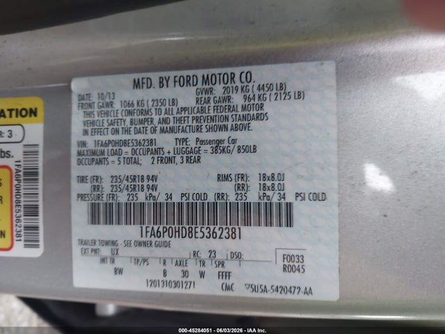 Ford Fusion Se