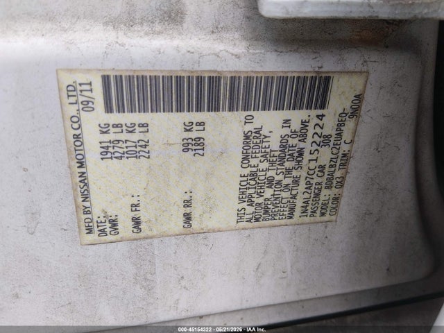 Nissan Altima 2.5 S