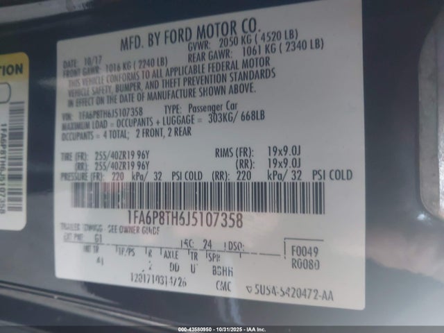 Ford Mustang Ecoboost