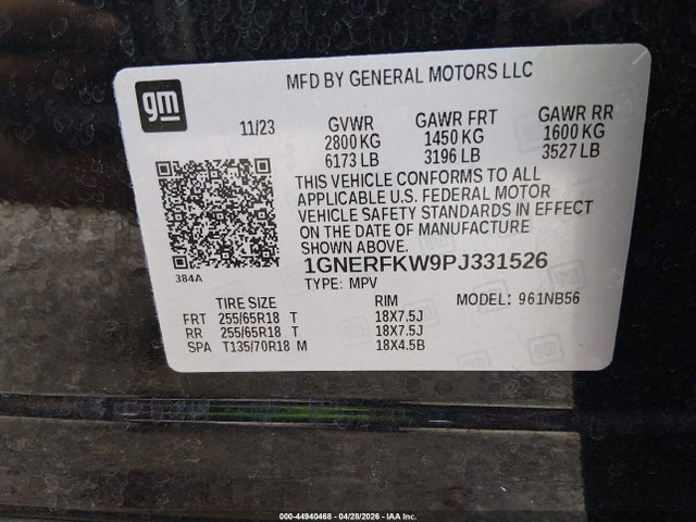 Chevrolet Traverse Fwd Ls