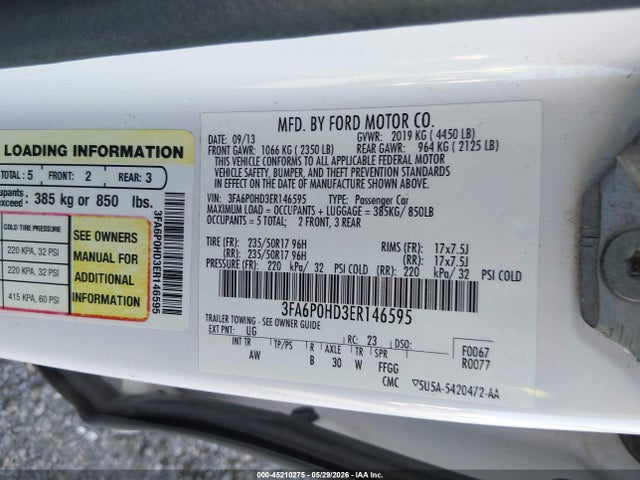 Ford Fusion Se