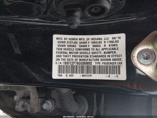 Honda Civic Ex