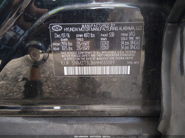Hyundai SANTA FE 2.4l