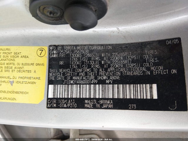 Toyota Highlander Limited V6