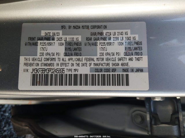 Mazda Cx 2.5 S Select