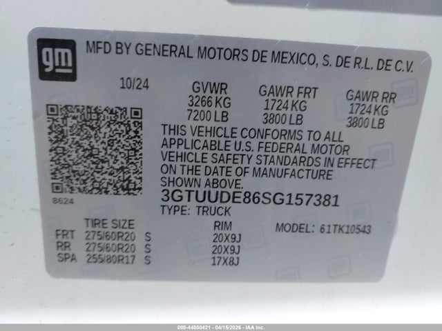 GMC Sierra 1500 4wd  Short Box Slt