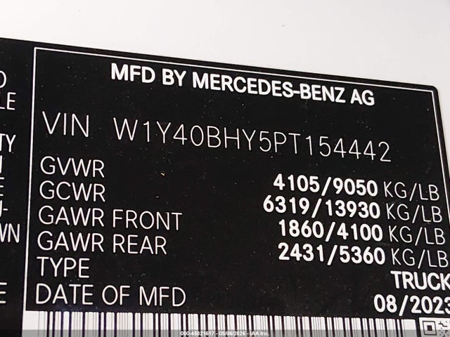 Mercedes-Benz Sprinter 2500 Standard Roof 4-cyl Gas