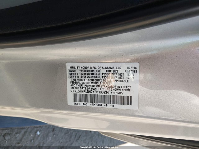 Honda Odyssey Lx