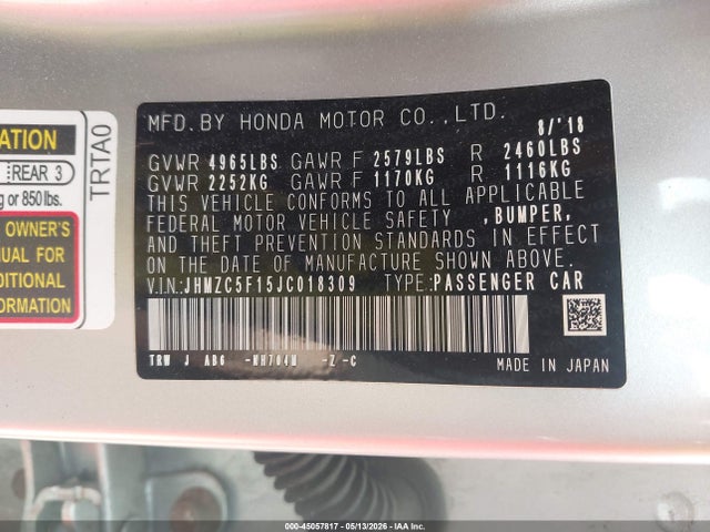 Honda Clarity Plug-In Hybrid