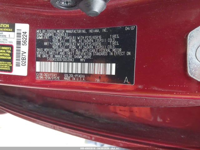 Toyota Sienna