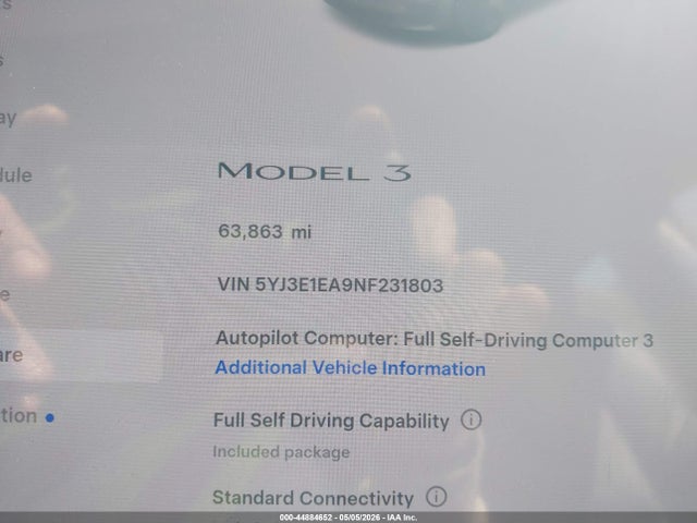 Tesla Model 3 Rear-wheel Drive