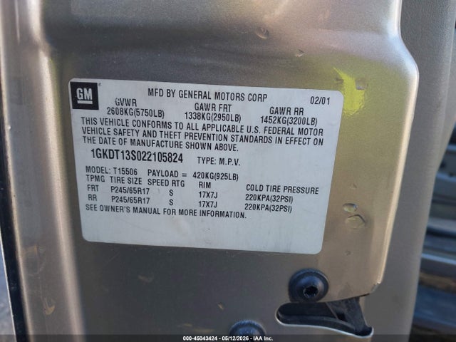 GMC Envoy Slt