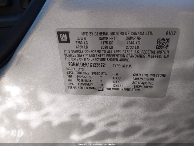 Chevrolet Equinox 1lt