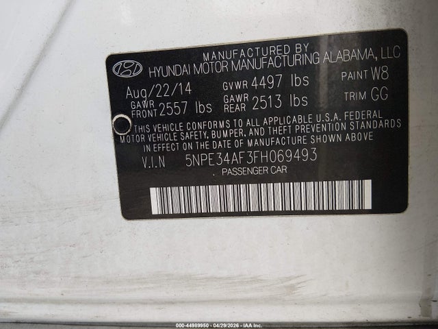Hyundai SONATA Limited