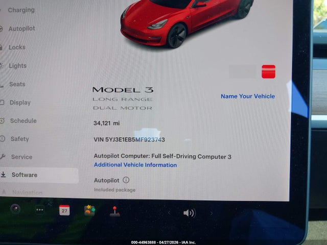 Tesla Model 3 Long Range Dual Motor All-wheel Drive