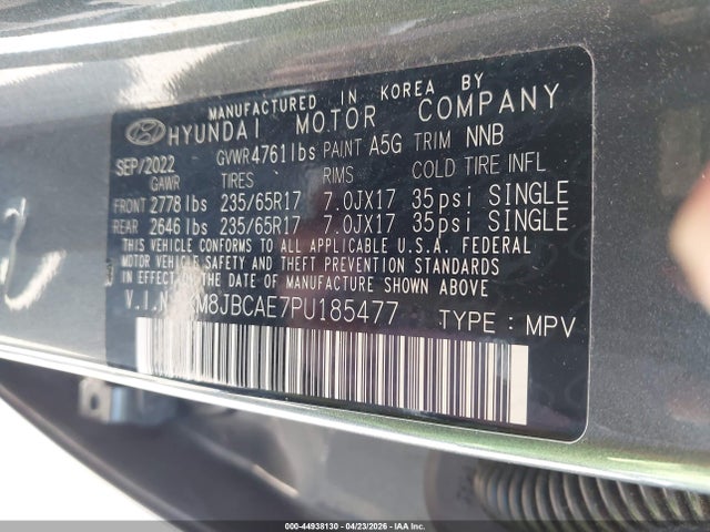Hyundai TUCSON Sel