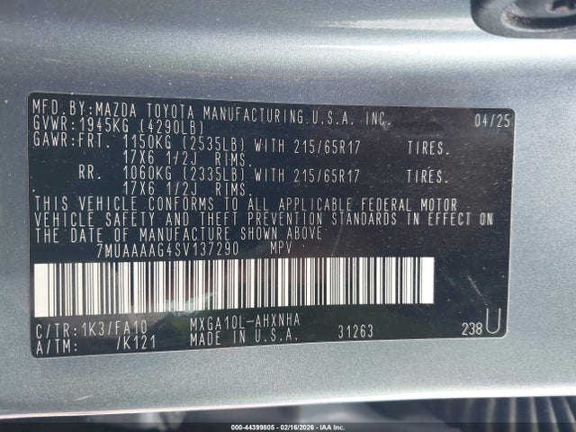Toyota Corolla L