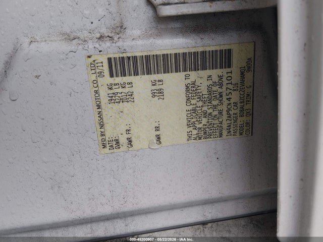 Nissan Altima 2.5 S