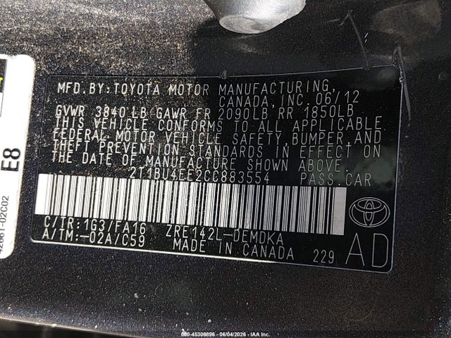 Toyota Corolla L
