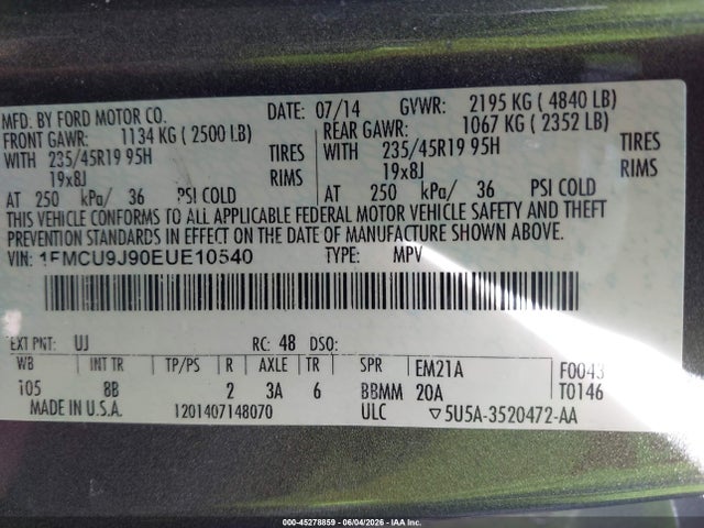 Ford Escape Titanium