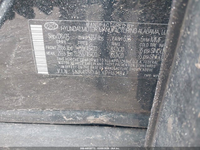 Hyundai SANTA FE Calligraphy