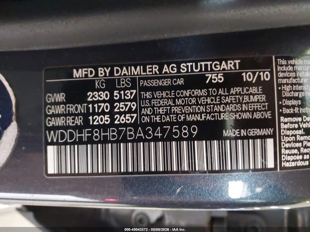 Mercedes-Benz E-Class 4matic
