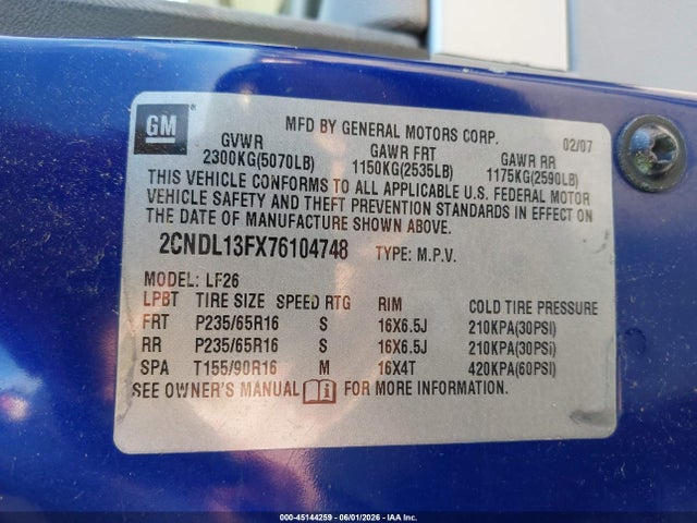 Chevrolet Equinox Ls