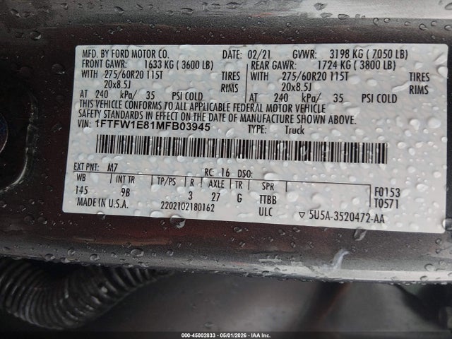 Ford F-150 Platinum