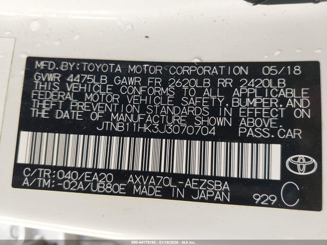 Toyota Camry Se