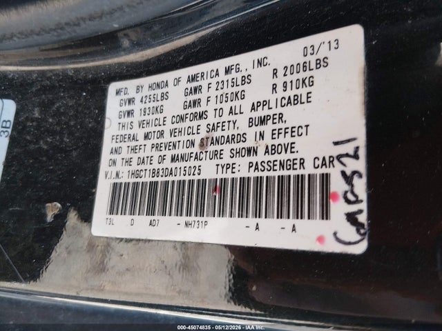 Honda Accord Ex-l