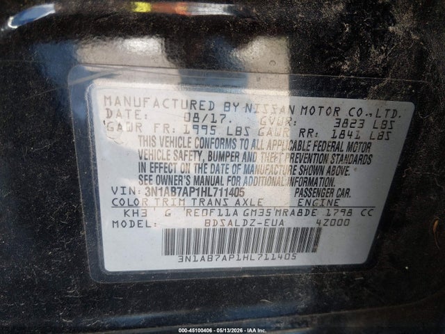 Nissan Sentra Sv