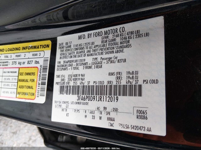 Ford Fusion Titanium