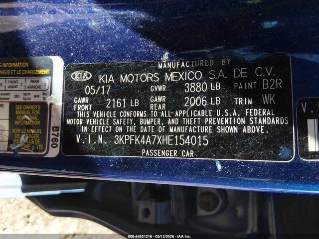 Kia Forte Lx